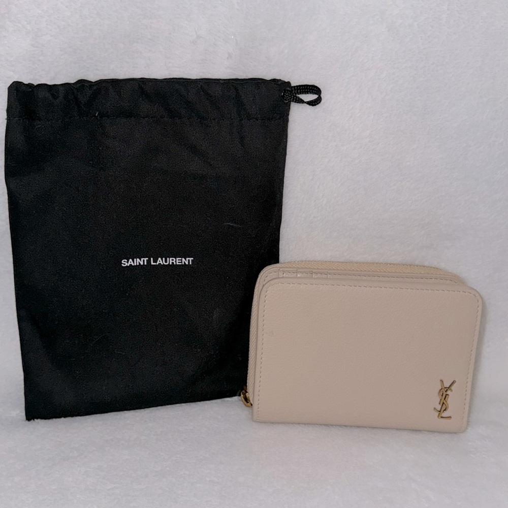 YSL compact bifold wallet